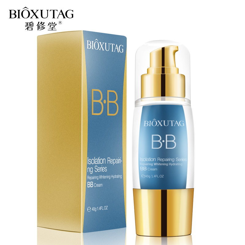 bioxutag/碧修堂复颜嫩白水珠BB霜40g 收毛孔裸妆遮瑕隔离BB霜