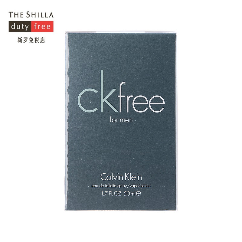 [新罗免税店]Calvin Klein/凯文克莱 CK free飞男士淡香水50ml