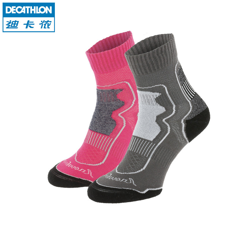 Decathlon/迪卡侬运动中筒袜 NEWFEEL