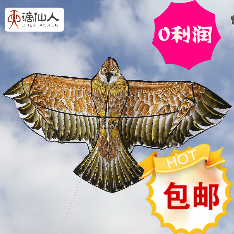 Weifang Eagle Kite Modern Easy To Fly Breeze Children Large Small And Medium Steel Eagle Golden Eagle Hot Sell 9 9 Belt Line