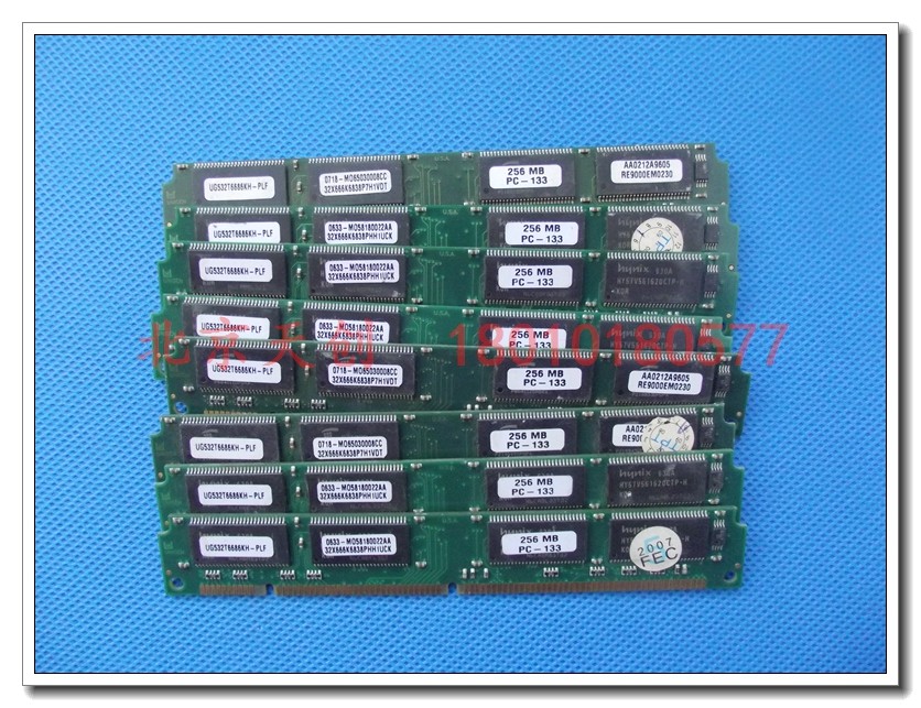 Spot industrial computer memory SD memory P3 memory PC-133 256MB spot 300 strips 