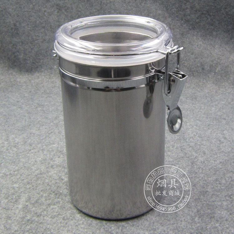 High-quality stainless steel moisturizing tank Humidifying box Pipe tobacco humidifying tank Accessories Airtight tank Large size