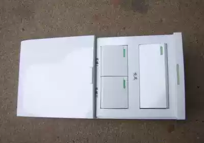 Integrated ceiling bathroom switch three open 86 type Bath switch 16A panel sliding cover luminous belt waterproof box Bath Master