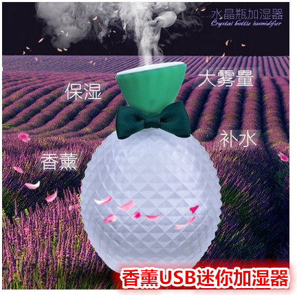 Free Star Cute Crystal Perfume Bottle Styling USB Mini Humidifiers Desktop Office On-board Atomizer