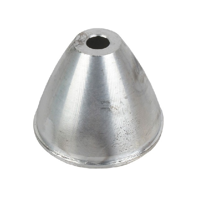 C8 flashlight Metal glossy condenser cup LED flashlight reflector cup Aluminum light cup C8 light cup