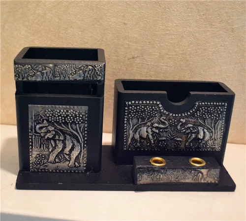 诗玛哈 Коробка для хранения, держатель для ручек для визитных карточек, Таиланд, подарок на день рождения