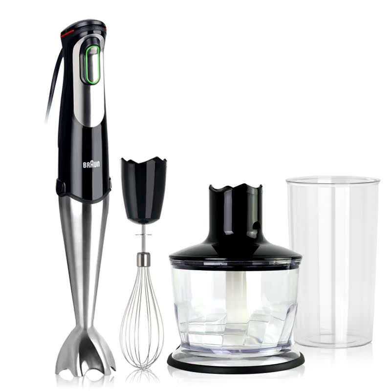 德国进口BRAUN/博朗多功能食物搅拌器全能宝宝料理机研磨器MQ735