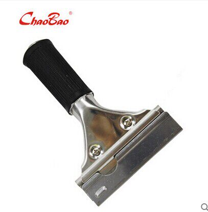 Chaobao stainless steel glass shovel blade Housekeeping cleaning floor cleaning shovel Glass glue blade Shovel blade