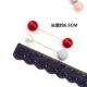 Phiên bản Hàn Quốc đơn giản từ ngọc trai pin pin cổ áo pin pin Hàn Quốc khăn quàng cổ áo len cardigan khăn quàng cổ