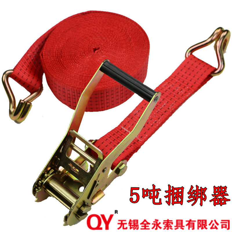 2 inch 5 tons cargo bundler truck bundle tightener fastener ratchet tensioner brake rope
