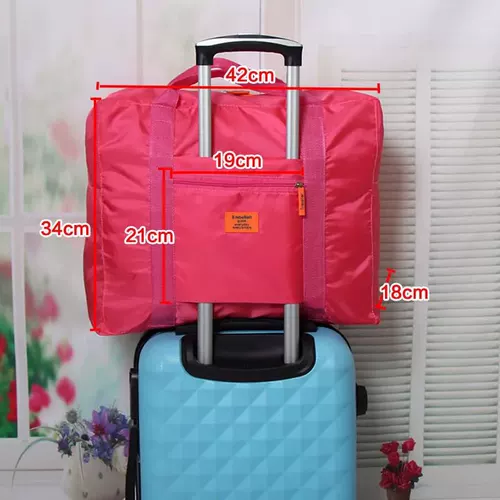 Сумка для путешествий, портативная вместительная и большая сумка через плечо, водонепроницаемый багажный чемодан