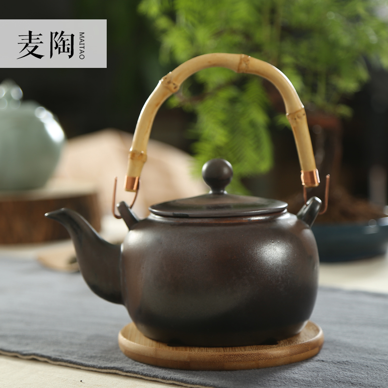 MaiTao ceramic kung fu tea stove'm burning charcoal stove wood alcohol furnace type charcoal stove teapot cooked pot boil water to do tomorrow