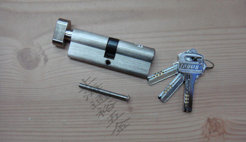 Large door lock with pure copper positive centre room door with lock core 8 cm door single-sided double sided lock core room