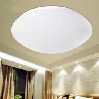 Engineering LED ceiling lamp Round all-white balcony lamp 12w15w20w Aisle powder room bread lamp