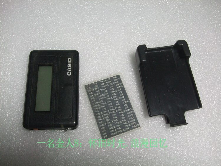 The old object CASIO machine's classic memories of the BB machine of that year can be collected as a decoration for film and television props