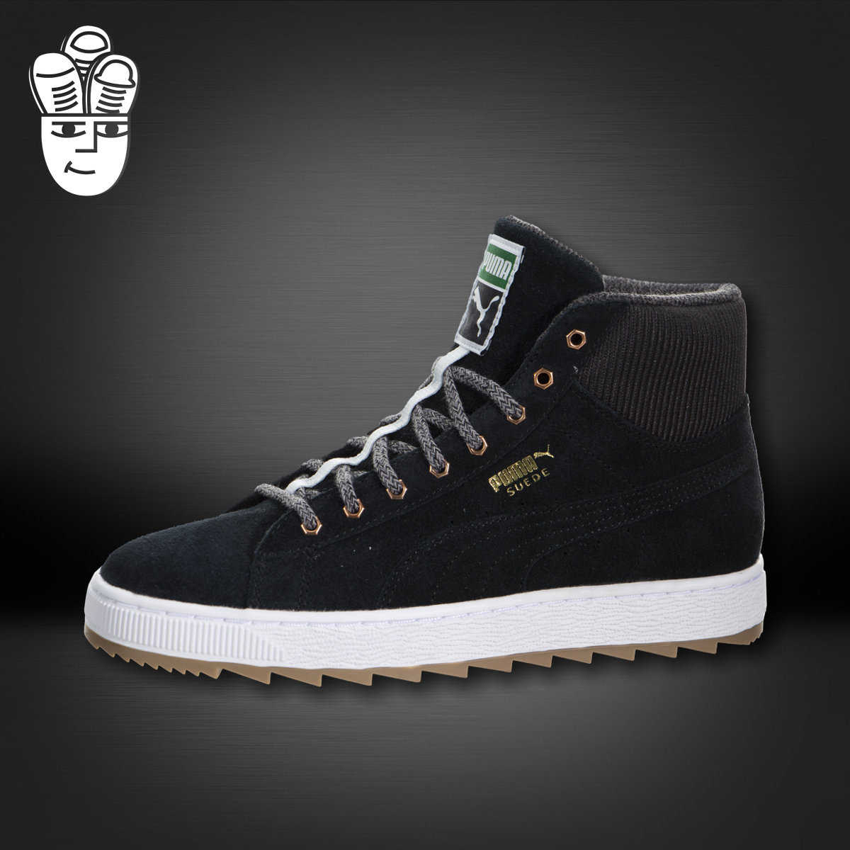 Puma Suede Winterized Rugged 彪马女鞋 高帮板鞋 运动休闲鞋