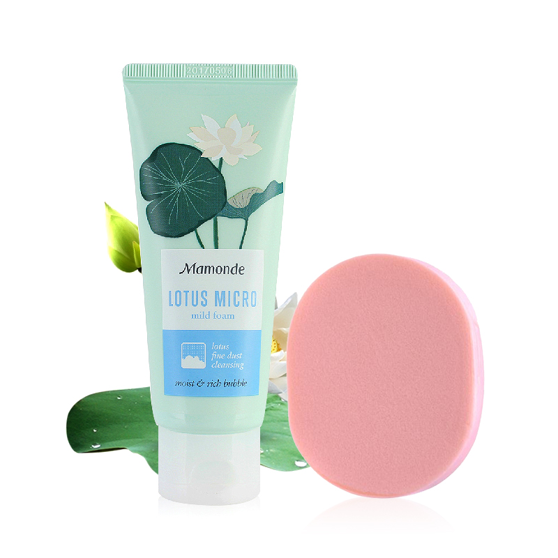 梦妆洗面奶 清莲净澈保湿洁面乳100ml 女 补水保湿美白 专柜正品