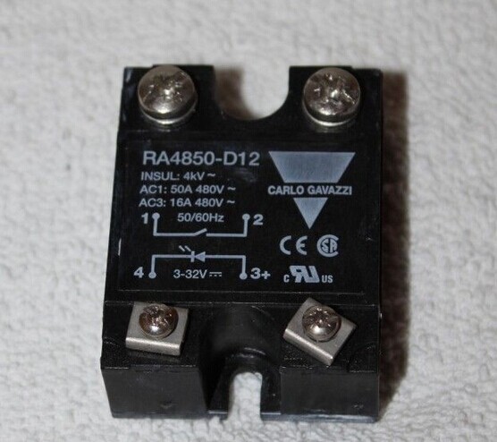 Original Swiss CARLO GAVAZZI solid state relay RA4850-D12
