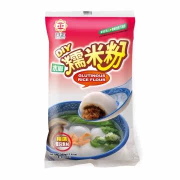 日正 水磨糯米粉 (500g/包)台湾官网直邮进口