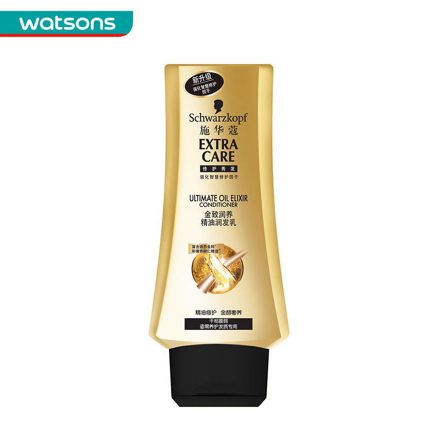 【屈臣氏】施华蔻金致润养精油润发乳400毫升