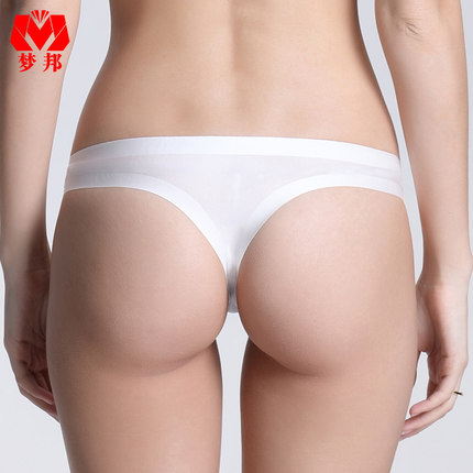 梦邦女士丁字裤T裤超性感诱惑超薄冰丝一片式无痕透明弹力内裤女-tmall.com天猫 梦邦女士丁字裤T裤超性感诱惑超薄冰丝一片式无痕透明弹力内裤女-tmall.com天猫