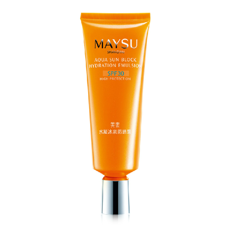美素防晒霜化妆正品水凝冰泉防晒露SPF30隔离美白保湿防水女