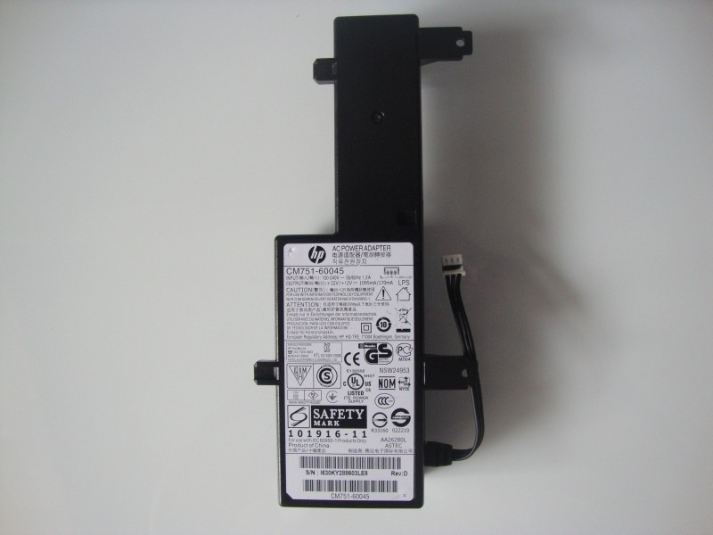 Original HP 32V 12V 1095mA 170mA Printer Power Adapter CM751-60045