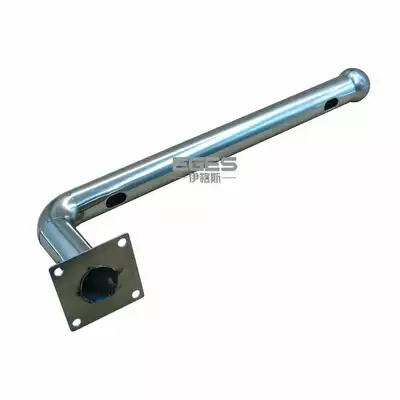 Infrared shooting bracket anti-theft alarm All stainless steel long round large hole good threading T-type L-type security accessories
