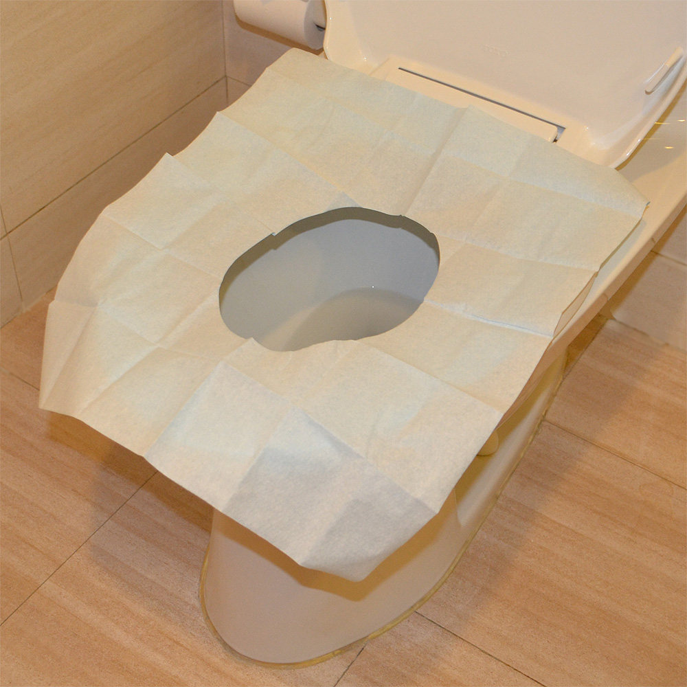 Travel Disposable Toilet Mat Waterproof Seat Cushion Toilet Paper Individual Packaging Travel Sanitary Products