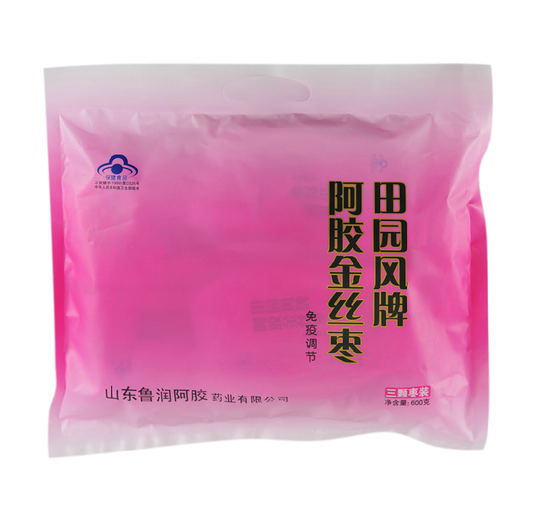 田园风牌阿胶金丝枣600g/袋