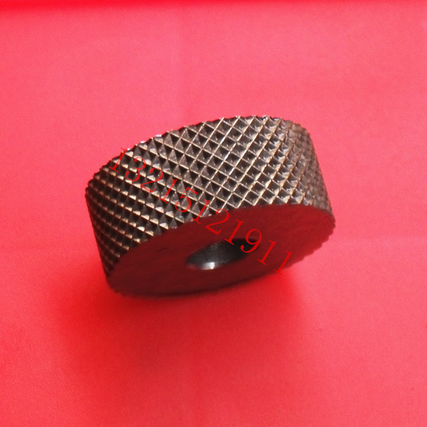 Single-wheel reticulated knife 45 degree reticulated knurling wheel concave flower GV45 10*4*4 tooth pitch 0 3-1 0