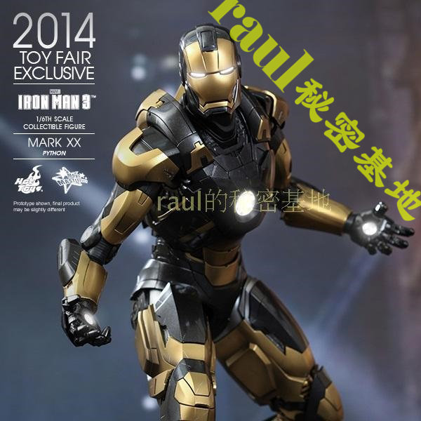Hottoys In-Stock 1/6 Ht Iron Man 3 Python Mk20 Mark Xx Limited Edition Mms248