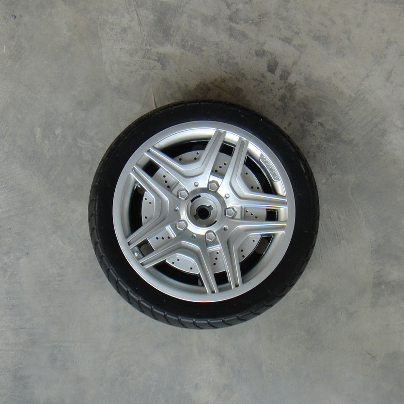 Children Electric Car Tire Accessories Retrofit Styrofoam Wheels Rubber Solid Soft Tire Free Tire Baby Carrier Electric Cars