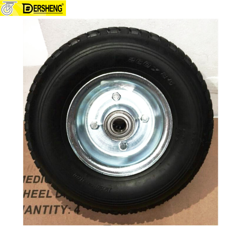 Taiwan Wins Rubber 10 Inch Wheels Silent Bearings Explosion Proof Tire
