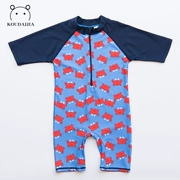 Đồ bơi cho trẻ em Làm khô nhanh Bãi biển mùa hè Áo chống nắng cơ thể ngắn tay Xiêm Boy Áo tắm cho bé trai Đồ bơi cho bé gái Đồ bơi
