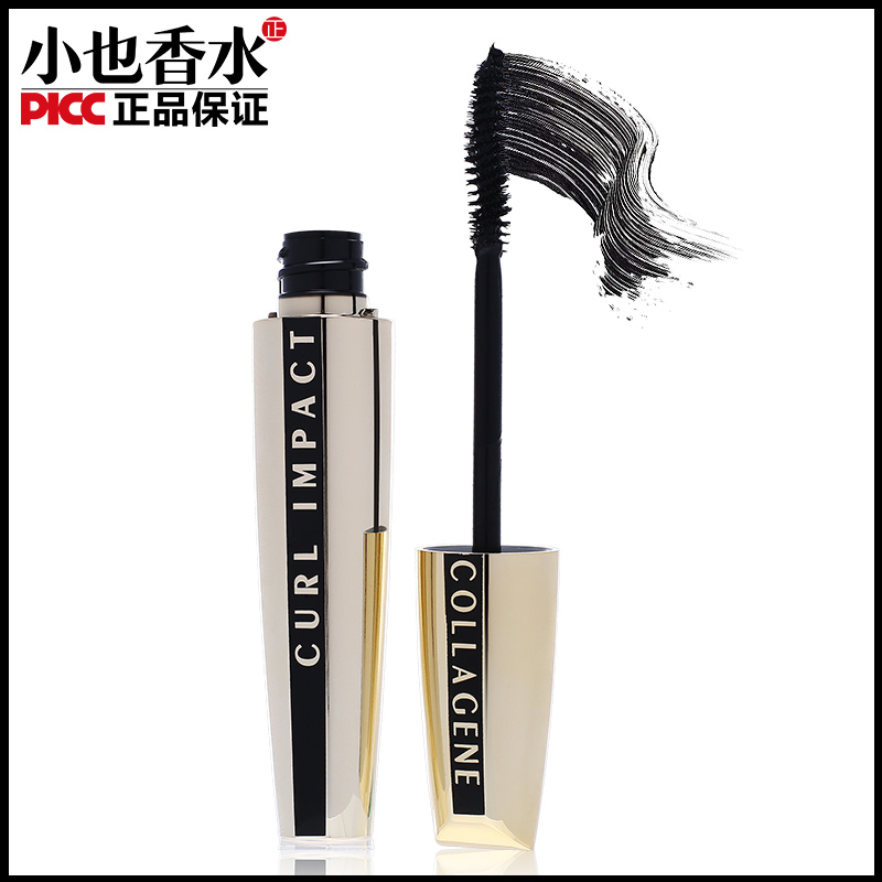 L＇oreal/欧莱雅飞翘胶原睫毛膏11ML温水即卸卷翘浓密  官方直售