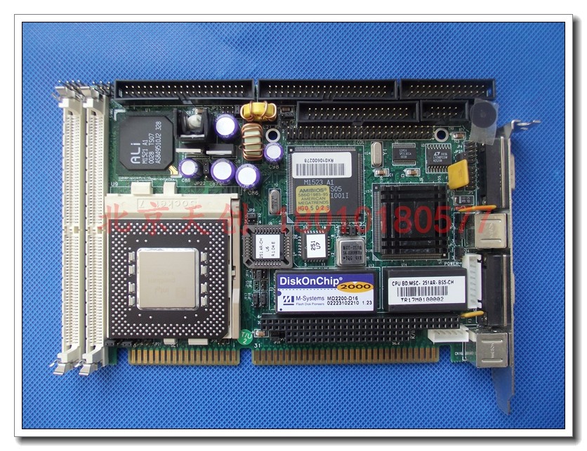 Spot Mio half-length CPU board MSC-251AR-BS5-CH MSC-251AR with CPU memory motherboard