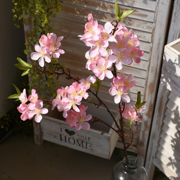 Emulated floral bouquet Pear Flower Sea Apple Peach Blossom Apple Flowers Fake Floral floral home Living room Interior Flower Arrangement Decorative Floral