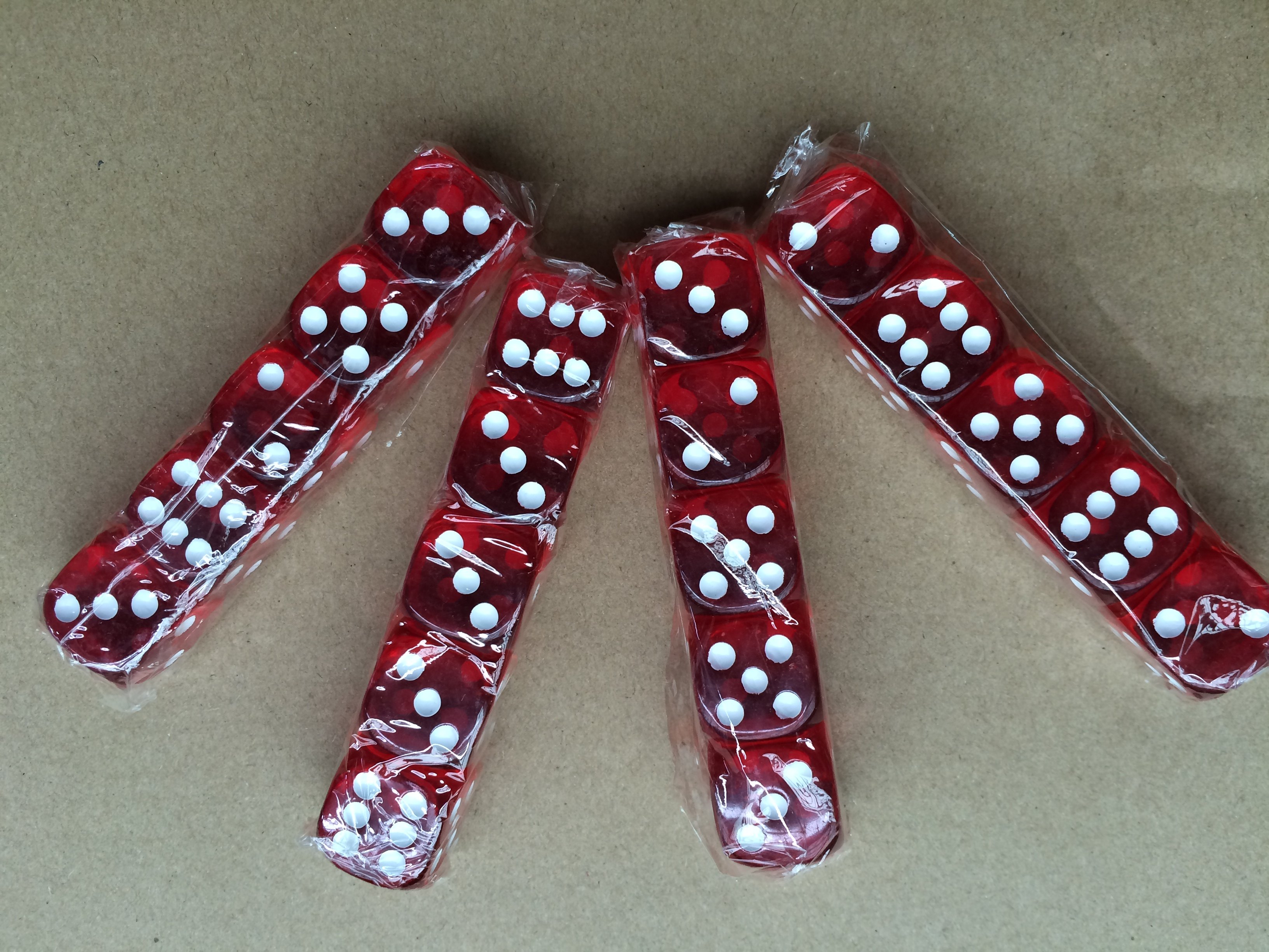 19# Rounded Small One Transparent Red Chip Box Dice Texas Hold'em Aluminum Box Baccarat Dice Mahjong Dice