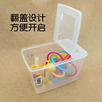 Infant Manhattan ball teether baby hand grasping rattle ball educational toy ball breast pump storage box