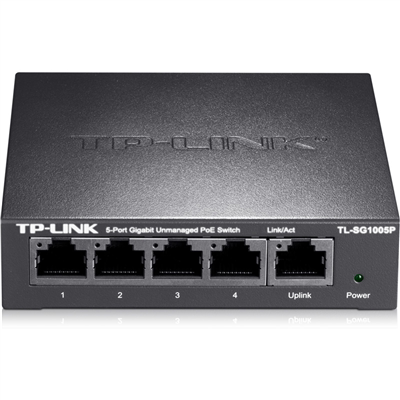 TP-LINK TL-SG1005P 5-mouth full one thousand trillion switch non-network-network PoE powered switch