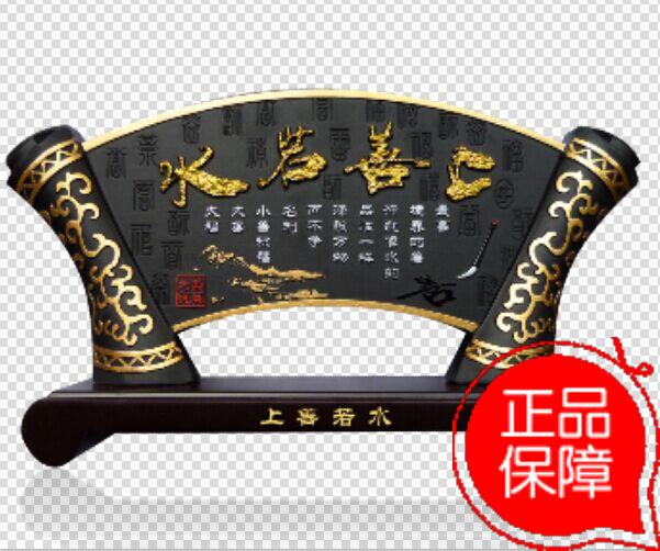 Shangshanruoshui fan-shaped ornaments Activated carbon carving decoration Environmental protection home decoration Beautification environment health room popularity