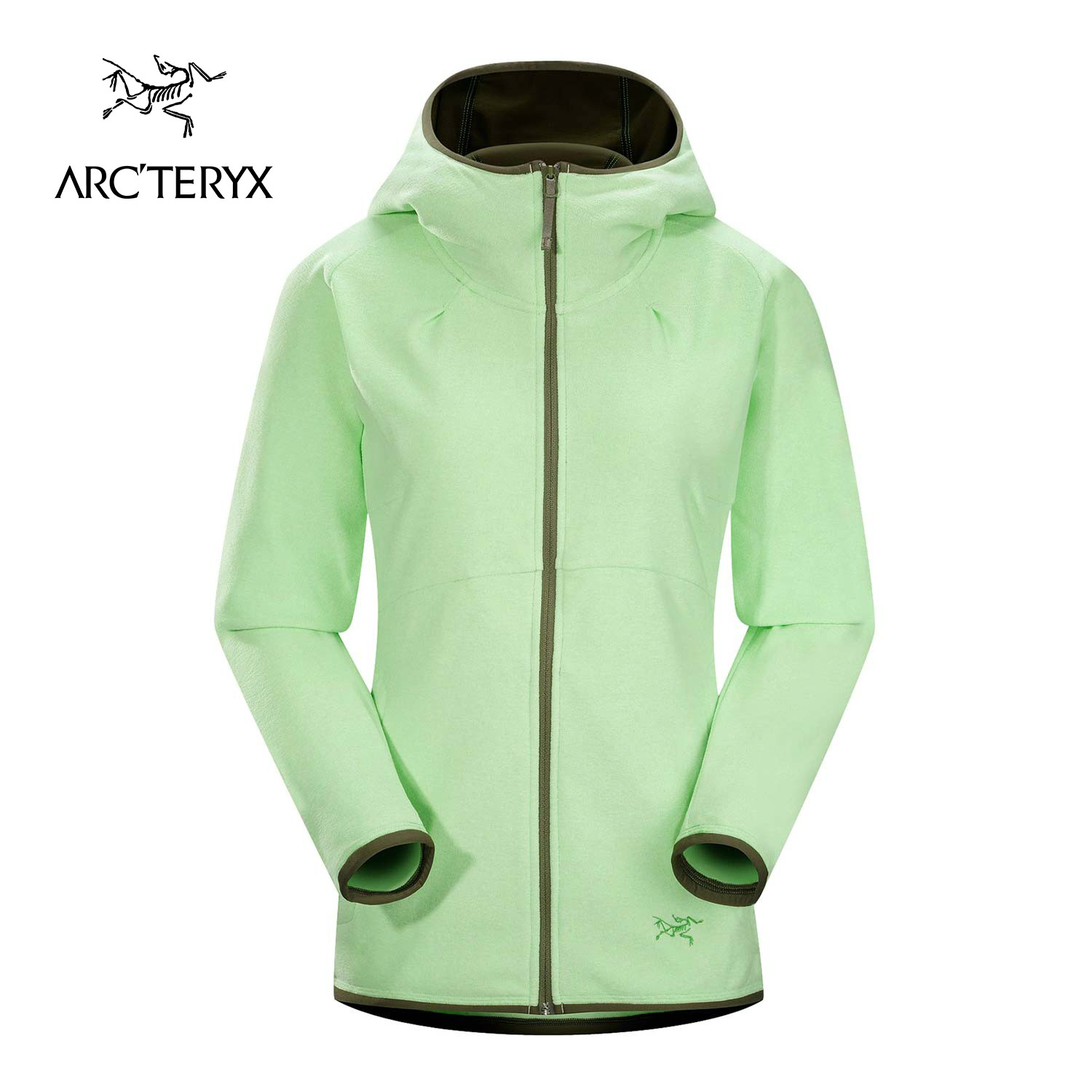 ARCTERYX/始祖鸟 女款连帽全拉链抓绒衣 Caliber Hoody W 14449