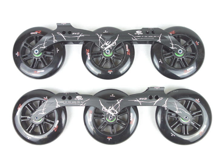 South Korea Moriguchi Champion's Professional Speed Wheel Pulley Rack 3 * 125 Speed Skating Rack Gems Lavirus Models WHEEL RACK