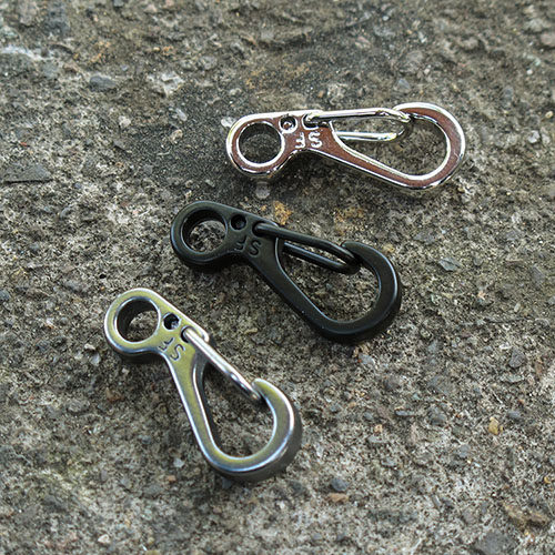SF alloy hanging button Mini key buckle Quick hanging EDC equipped with portable tool spring key buckle