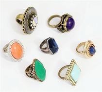 (LZW-404)Vintage ancient lonely Vintage ring collection (size Biao in the option)