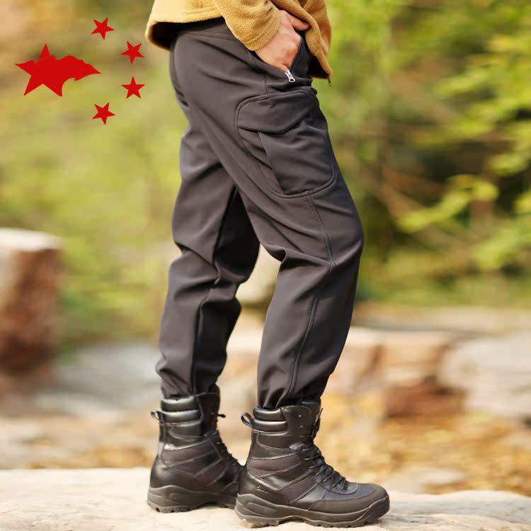 UFO outdoor TAD sharkskin soft shell assault pants combat pants stalker tactical warm pants
