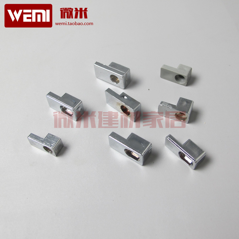 Overall shower room accessories Glass fixed block glass pressed block tempered glass limit block 4 5 6 8mm