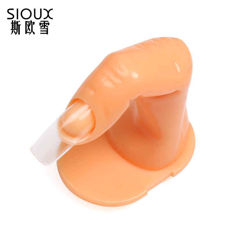SIOUX美甲工具 练习手指头可插入替换甲片 展示模型练习美甲专用