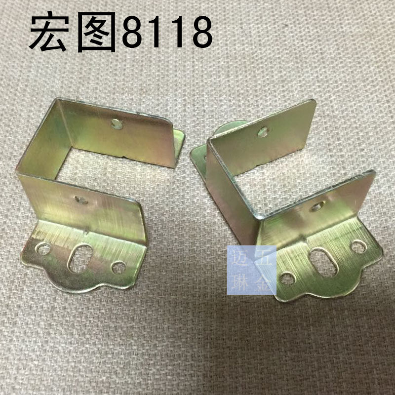 Bed support hardware thickened bed hinge bed ear bed hardware accessories connector wooden square support bed beam horizontal support 35 stalls